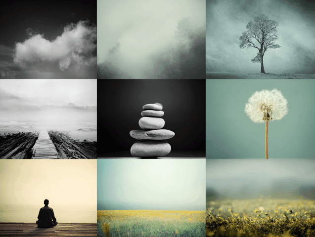 A moment of settling in a therapy session.